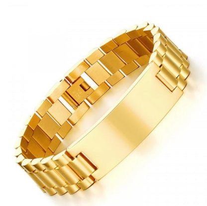 Armband mit Plättchen 20 cm X 10 mm