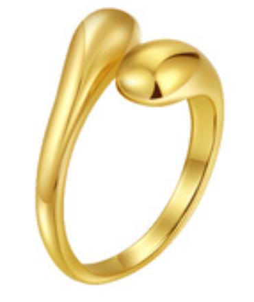 Ring mit spezieller Form